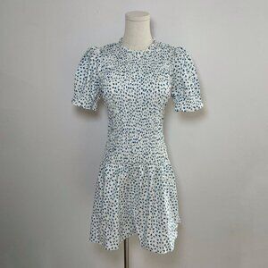 Reformation Leannah Dress In Hanna Blue Floral | Women’s Size 4